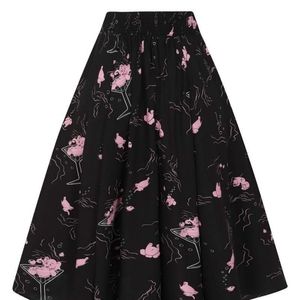 Collectif Megan Tipsy Elephants Skirt